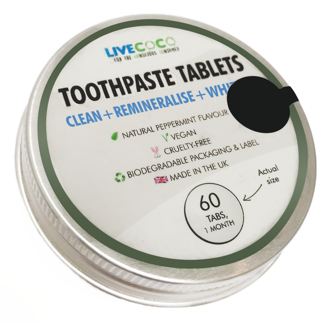 LiveCoco Zero Waste Toothpaste Tablets LCC-001