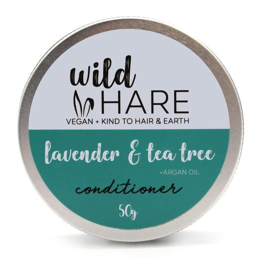 Wild Hare Solid Conditioner Bar Lavender and Tea Tree 60g WHSS-07