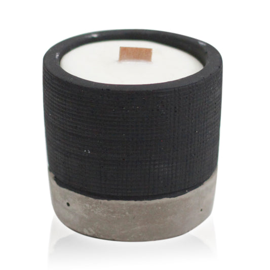Wooden Wick Concrete Candle Brandy Butter 350g CWC-09