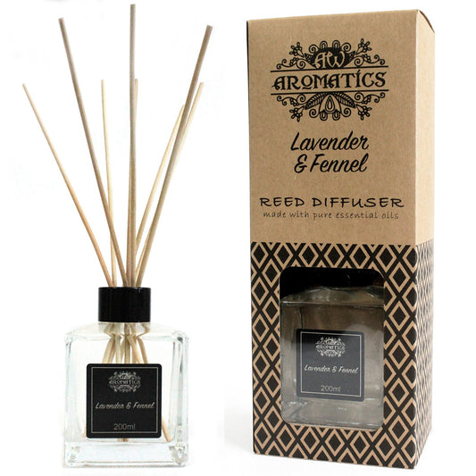 Essential Oil Reed Diffuser Lavender and Fennel 200ml RDEO-01