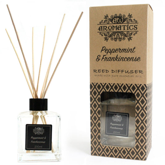 Essential Oil Reed Diffuser Peppermint and Frankincense 200ml RDEO-12