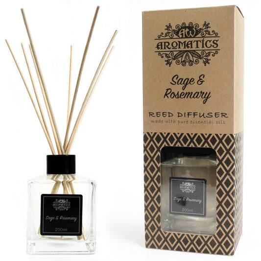 Essential Oil Reed Diffuser Sage and Rosemary 200ml RDEO-07