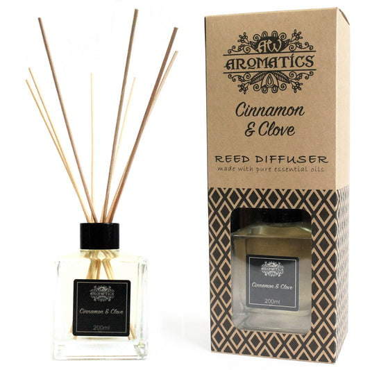 Essential Oil Reed Diffuser Cinnamon and Clove 200ml RDEO-03