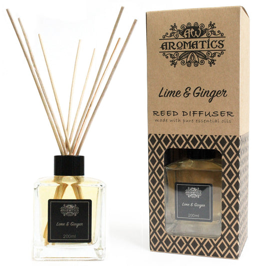 Essential Oil Reed Diffuser Lime and Ginger 200ml RDEO-05