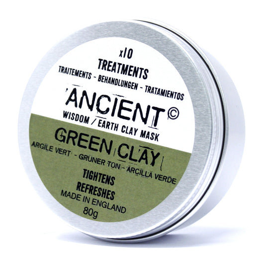 Green Clay Face Mask 80g Clay-02