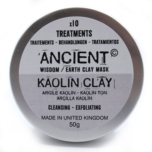 Kaolin Clay Face Mask 50g Clay-07